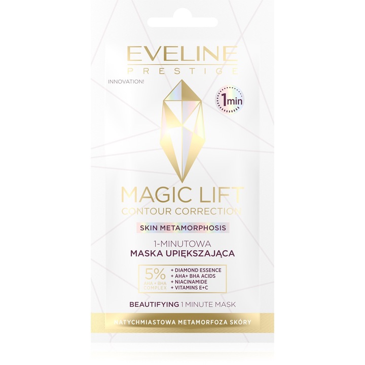 EVELINE Magic Lift Contour Correction 1-Minute Masca de infrumusetare 7 ml