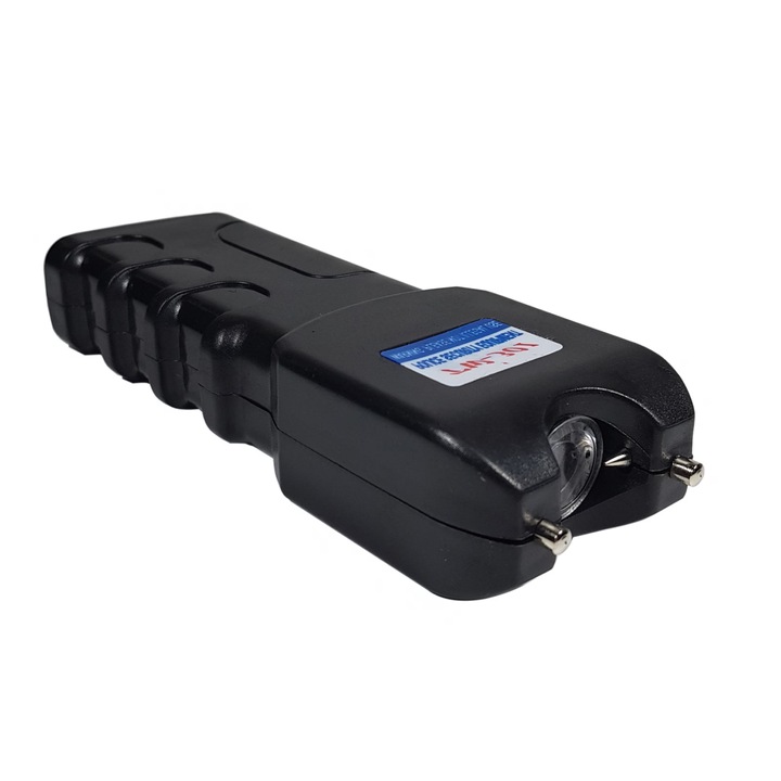 Electrosoc cu lanterna KLausstech Negru, Acumulator