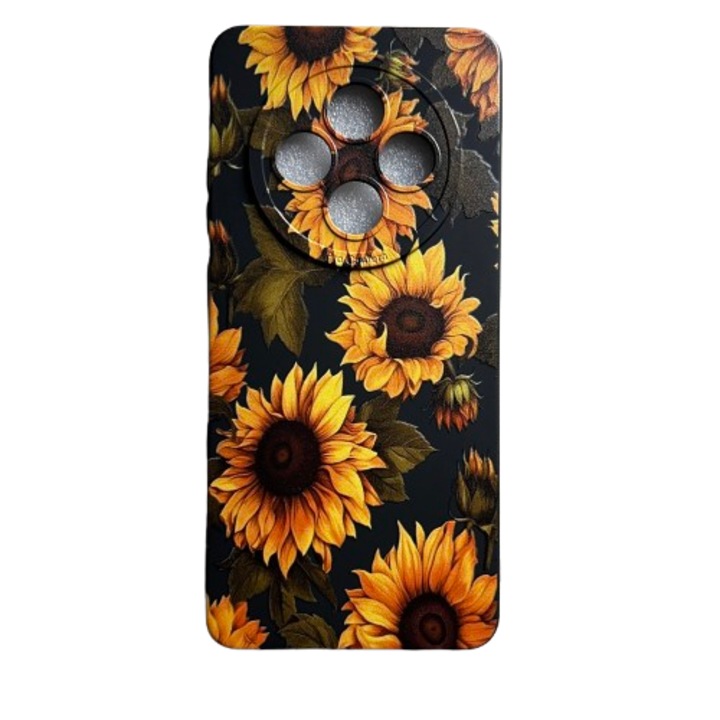 Husa Soft compatibila cu Oppo Reno 12F, Reno 12 FS, Flower Design