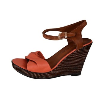 Sandale comode cu talpa ortopedica, model simplist, D&J Exclusive, Corai Sandale comode cu talpa ortopedica, model simplist, D&J Exclusive, Corai