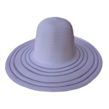 Palarie chic cu bor mare ,D&J Exclusive, alba, universala Palarie chic cu bor mare ,D&J Exclusive, alba, universala