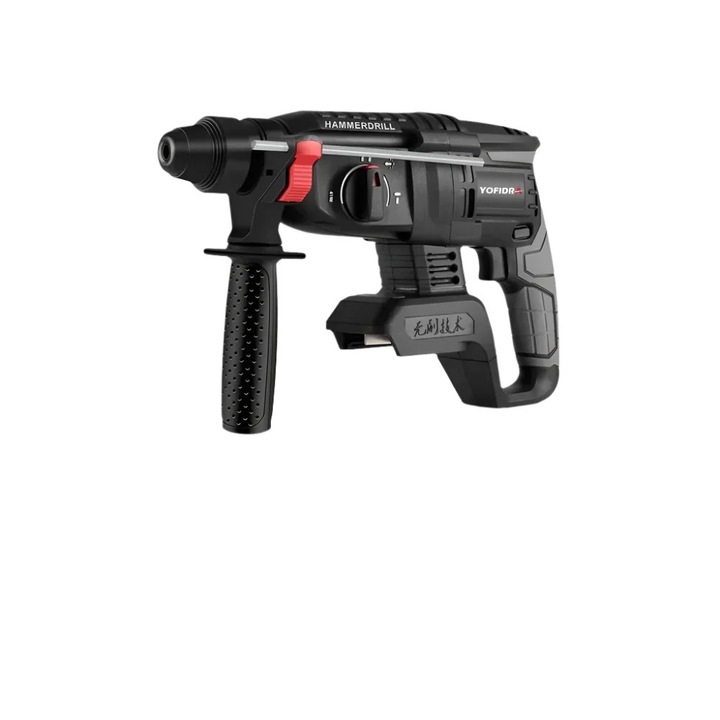 Перфоратор, 1680W, безчетков мотор, 26 мм