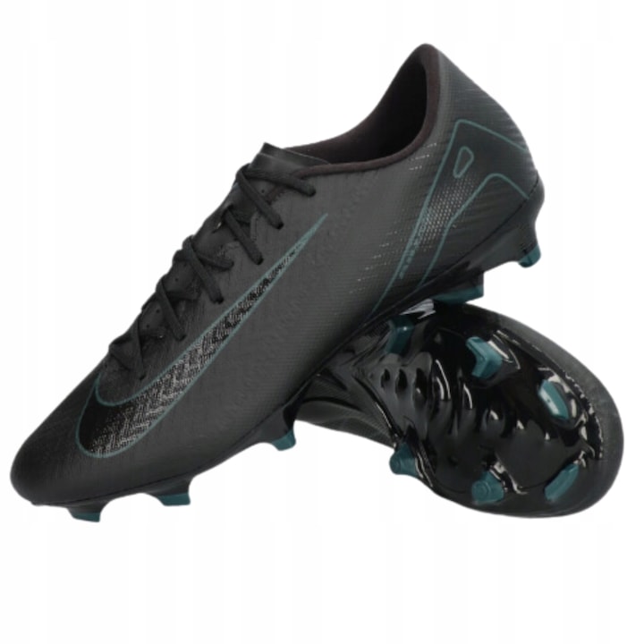 Футболни обувки Nike Zoom VAPOR 16 Academy FG/MG, черни/deep jungle, шипове, за естествени и синтетични повърхности, 40.5 EU