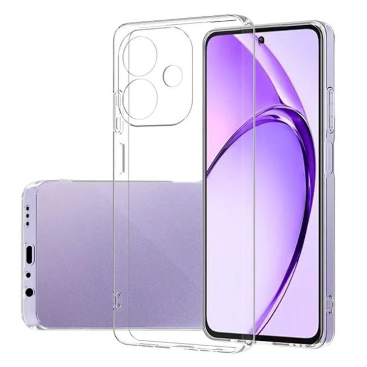 Husa Soft TPU compatibila cu OPPO A40 4G/ A60 5G, Transparent
