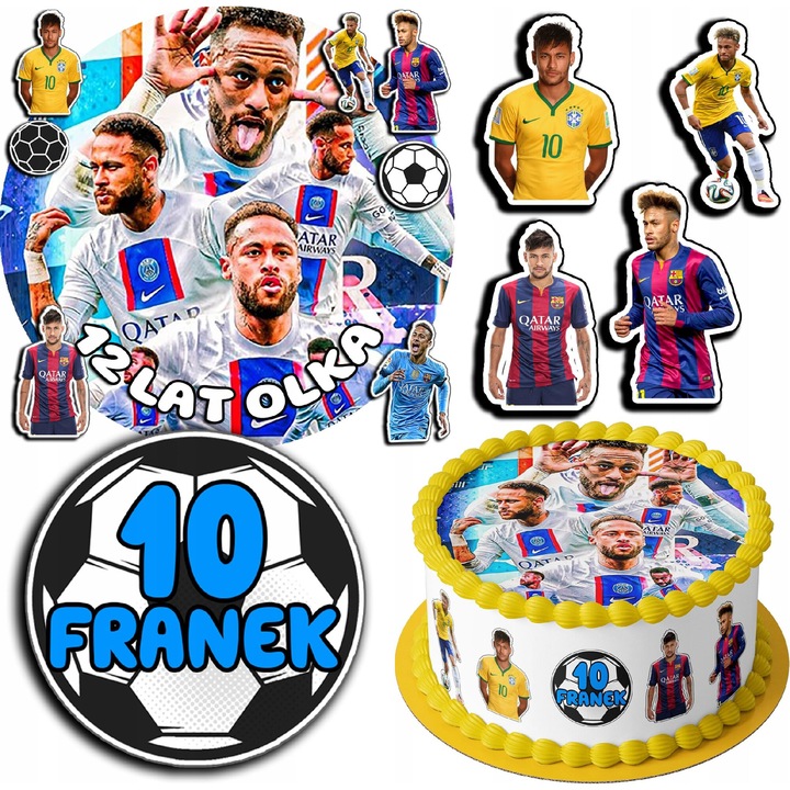 Аксесоари за торти, Световен кейс, Неймар