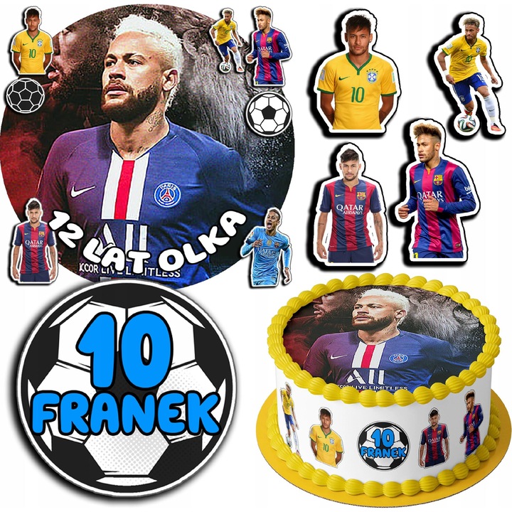 Аксесоари за торти, Световен кейс, Неймар