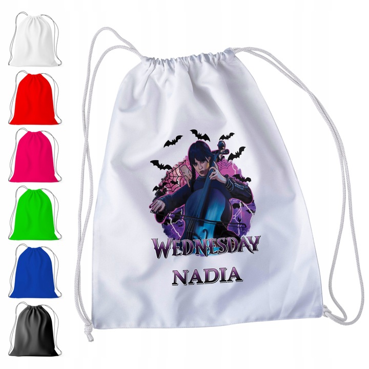 Персонализиран детски несесер World Case, многофункционален, 100% памук, многоцветен, подходящ размер за обувки и спортни екипи