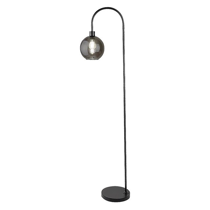 Lampa de podea Rabalux, 1 sursa, negru, 24.5x41x160cm