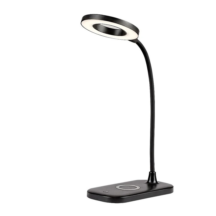 Lampa de birou Rabalux, LED 5W, dimabila, neagra, 29x10x16.5cm