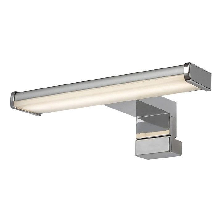 Rabalux Levon LED fali lámpa, 4W, IP44, 4000K, ezüst, 20x13x5,5cm
