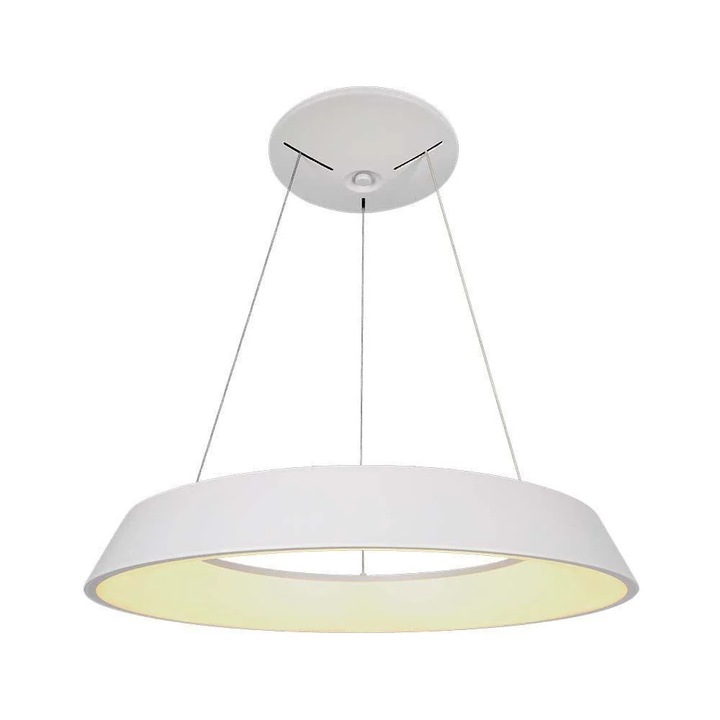 LED függőlámpa V-TAC VT-7755, 48W, 5000 lm, 4000K, fehér, 103x48,5cm, IP20
