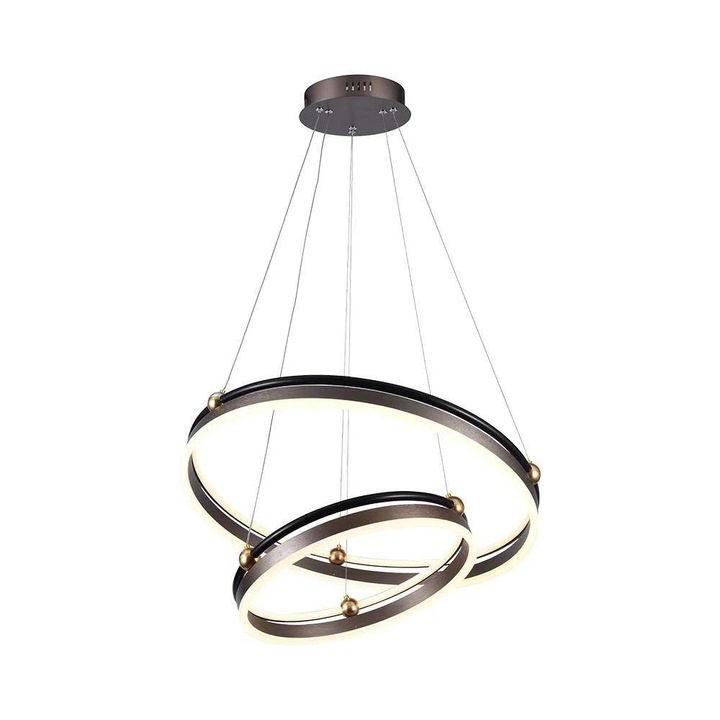 LED полилей V-TAC VT-7578, 2 източника, 3000K, кафяв цвят, 625x1100mm