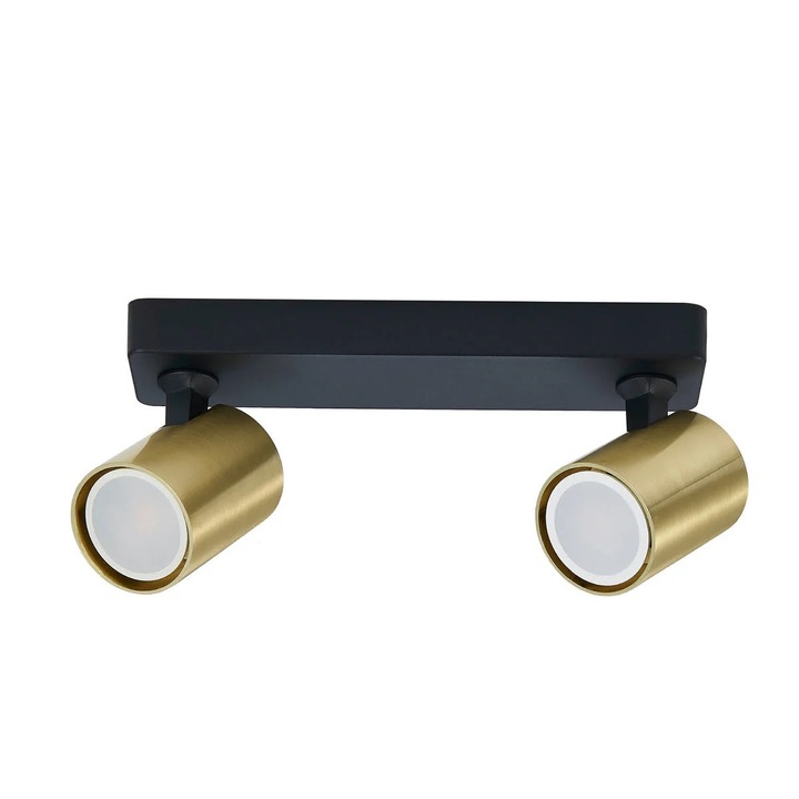 Spoturi, Light Prestige, Snow, 2xGU10, Auriu, 25x6x11.2cm