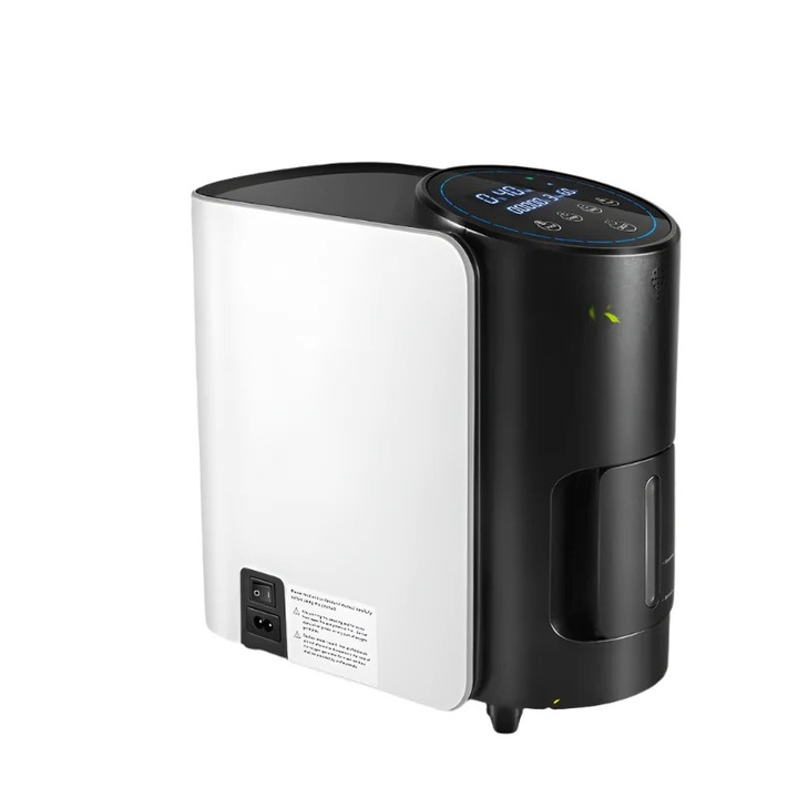 Oxigénkoncentrátor, JY-101W, 1-7L/perc állítható, hordozható, AC 220V/110V