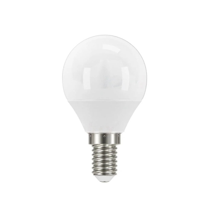 LED крушка Kanlux E14, 5.5W, 490lm, 6500K, бяла, 78x45mm