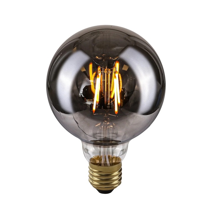 LED крушка E27 4W Italux, 180lm, 2200K, цвят опушен, IP20, 15000h