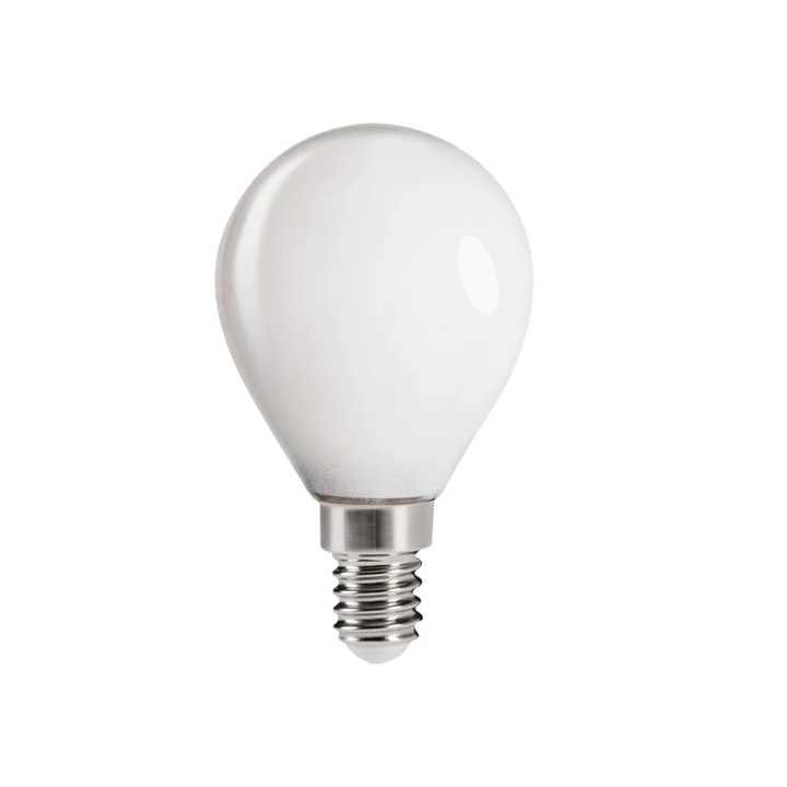 LED izzó E14, 6W, 4000K, 810lm, Kanlux, fehér, 80x45mm