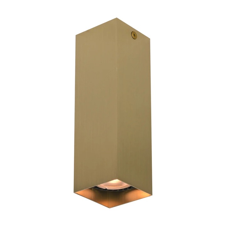 Spot tavan Italux ANDER, auriu, 17 cm, 1xGU10, 10W, dimabil, aluminiu, IP20