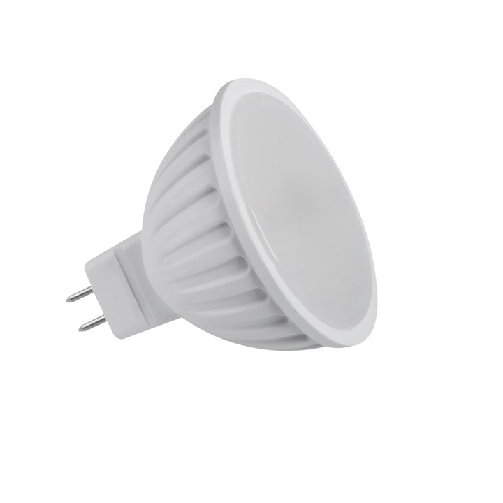 LED крушка Kanlux TOMI MR16, 5W, 5300K, 390lm, бяла, 51x50mm