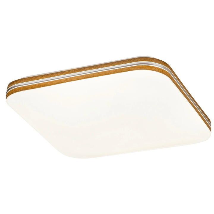 Rabalux OSCAR2 mennyezeti lámpa, 33x33x7cm, 18W, fehér, integrált LED, semleges fény, IP20, energiahatékonyság G, 1170lm