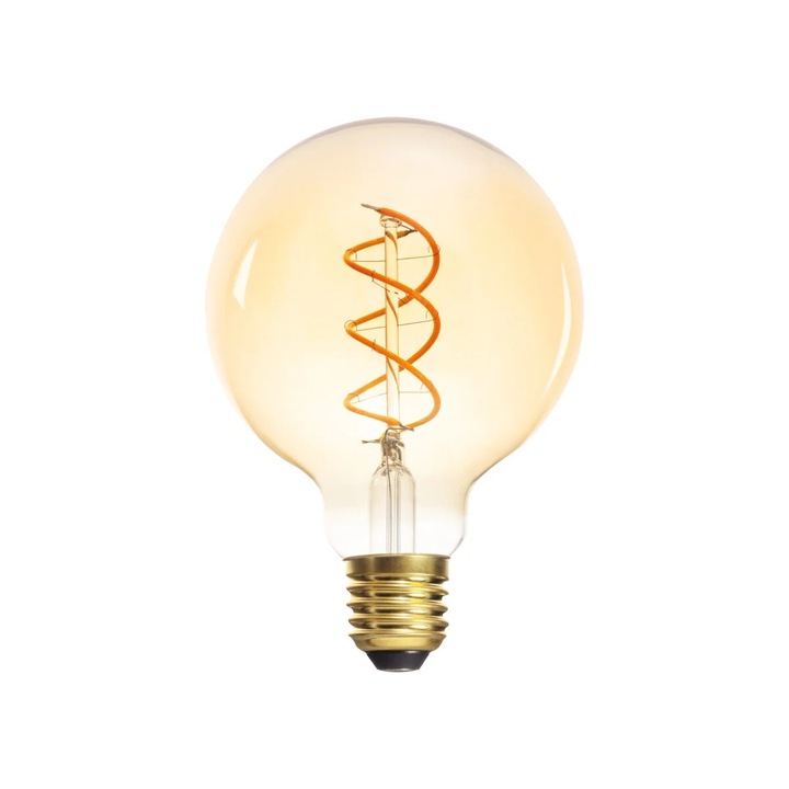 Dekoratív LED izzó E27 4W, 250lm, 1800K, borostyán színű, nem szabályozható