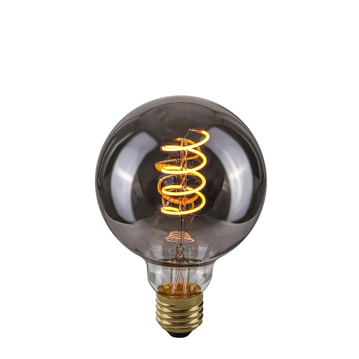 LED крушка E27 Italux спирала, 4W, дим, 2200K, 15000h