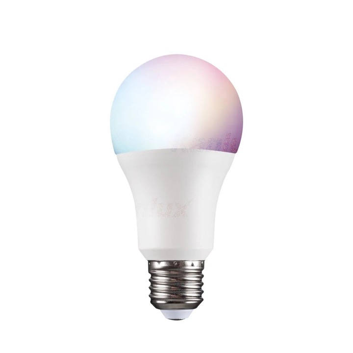 Smart LED izzó E27, 11,5 W, Matt fehér, szabályozható, Kanlux, IP20, 15000h, App Control