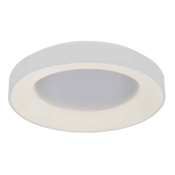 Italux Giulia LED mennyezeti lámpa, kerek, fehér, 40W, 48x48cm, IP20