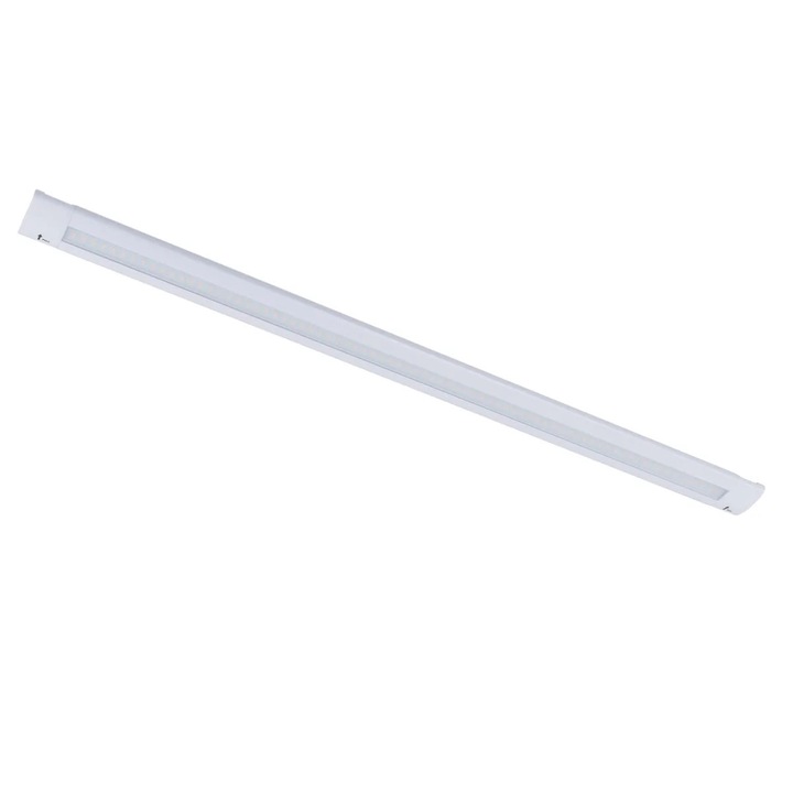 Italux Alison bútorlámpa, LED 8W, 3000K, fehér, 50x3,3 cm