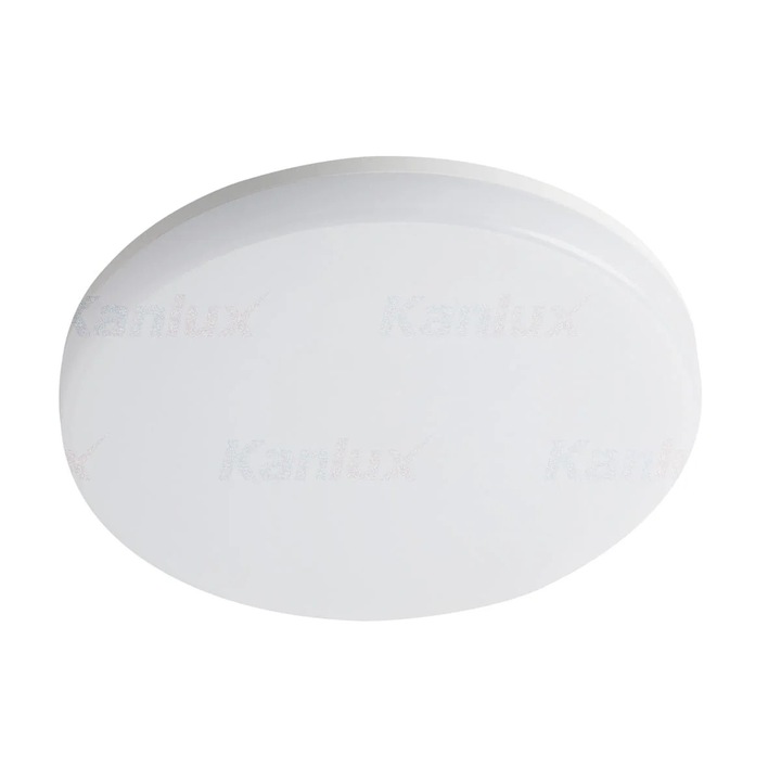 LED mennyezeti lámpa Kanlux VARSO 36W, IP54, fehér, 32,7x32,7x5,2 cm