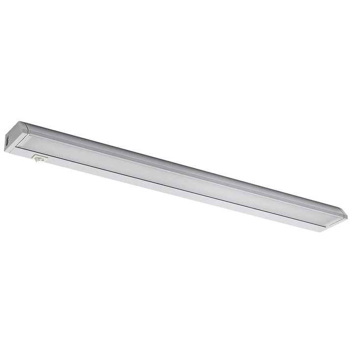 Lampa LED bucatarie Rabalux Easylight 2, alb, 10W, 750lm, 57x3x8cm, montaj sub dulap