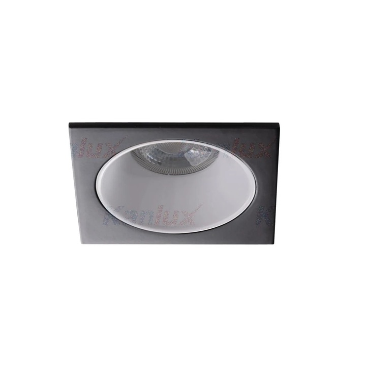 Spot LED Kanlux GLOZO, 10W, alb, 8.8x8.8x4.8cm, IP20