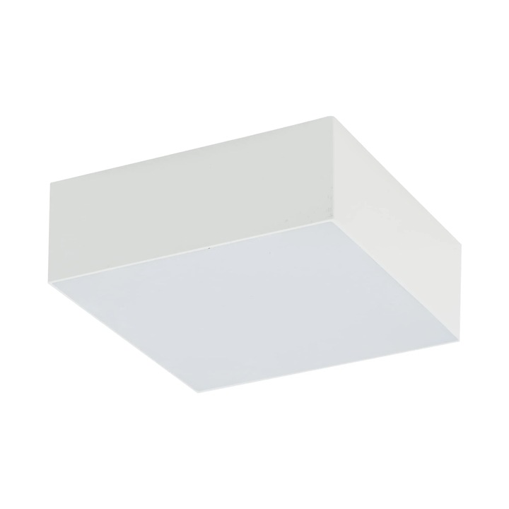 LED mennyezeti lámpa LID SQUARE 15W, fehér, 11x11cm, IP20, mennyezetre szerelhető