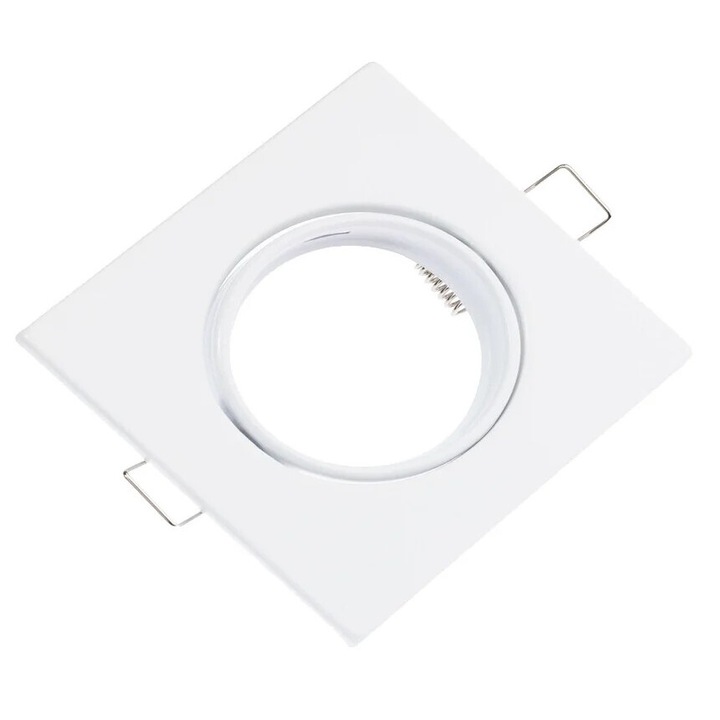 Spot LED Idealed, alb, 8.4x2.8cm, IP20, GU10, 50W Max, sistem reglabil