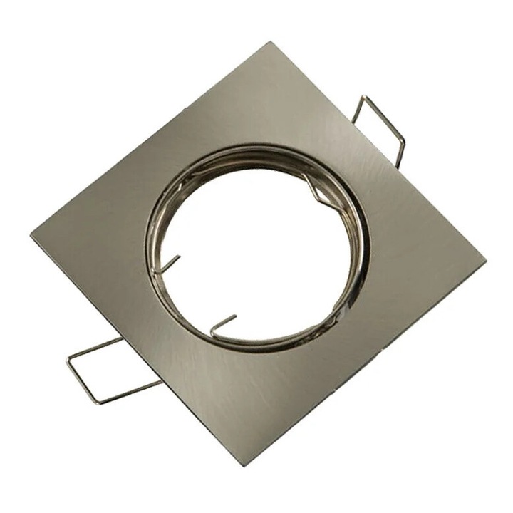LED спот за таван, IdeaLED, ID-1081, златен, 8.4x2.8cm, IP20, регулиране на ъгъла, без крушка