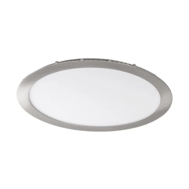 Plafoniera LED Kanlux ROUNDA, IP44, 24W, 30cm, Crom argintiu