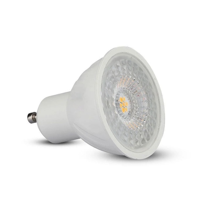 V-TAC GU10 LED spot égő 6.5W hideg fehér 110° - SKU 194