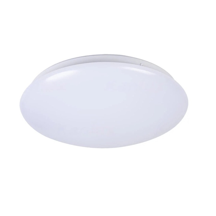 Mennyezeti lámpa Miledo CORSO, 12W, 4000K, fehér, 27,8x6,5cm, IP44