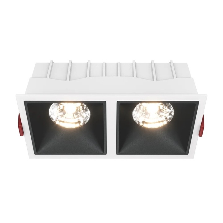 Plafoniera Maytoni Alfa LED, 2 surse, 30W, alb, 8.5x16.7x6.3cm