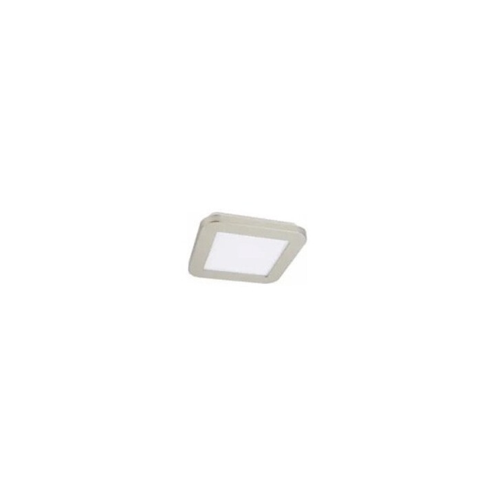 Candellux NEXIT LED плафон, 40см, сребрист/бял, 24W, 3000K, IP44, димируем, 1x вграден LED, 1950lm, 220-230V