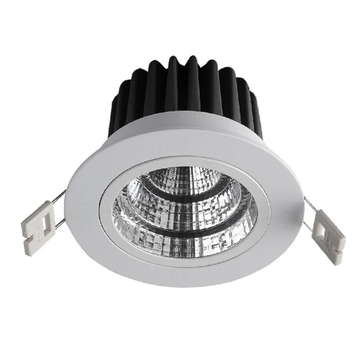 Spot LED Italux West, 9W, 900LM, 3000K, Alb, 10.8x10.8x8cm