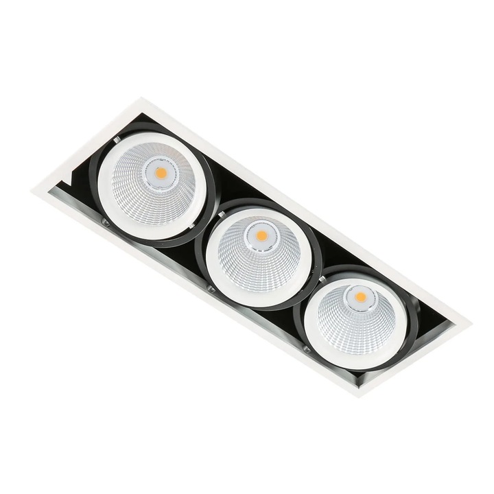 LED лампа Vertico Italux 3x18W 3000K бяла