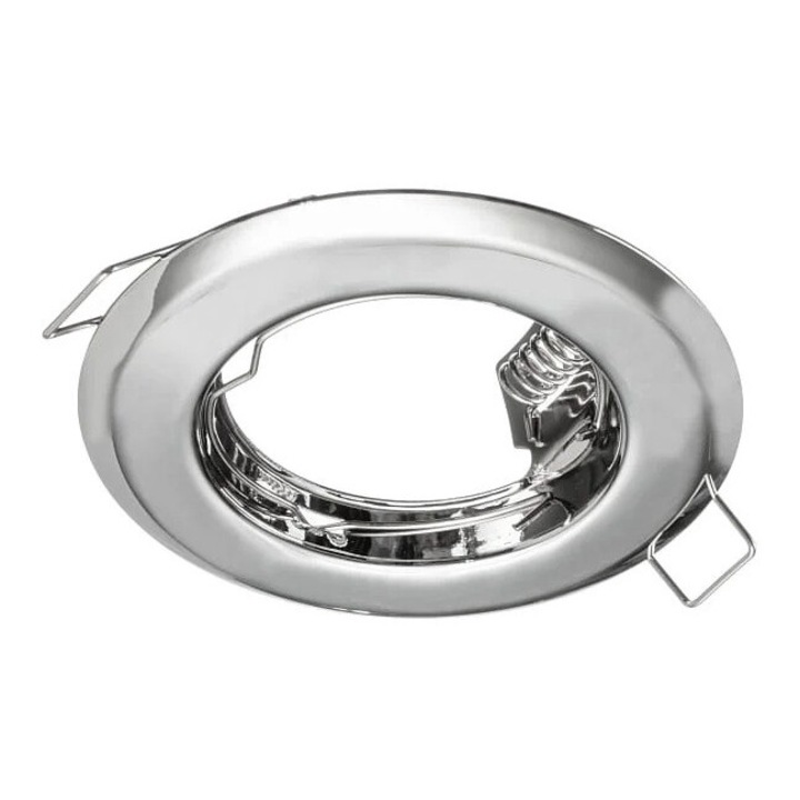 Прожектор за вграждане Eko-Light, хром, 1 източник на светлина, 35W, 8x8x3 см