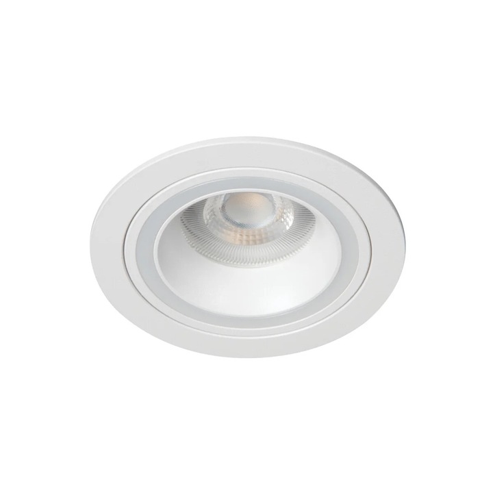 Spot Kanlux Feline, alb, 9x9cm, 1 sursa de iluminare, IP 20