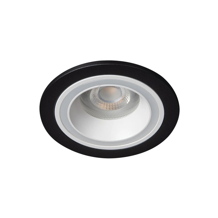 Spot Kanlux Feline, negru, 9x9cm, 1 sursa de iluminare, IP 20