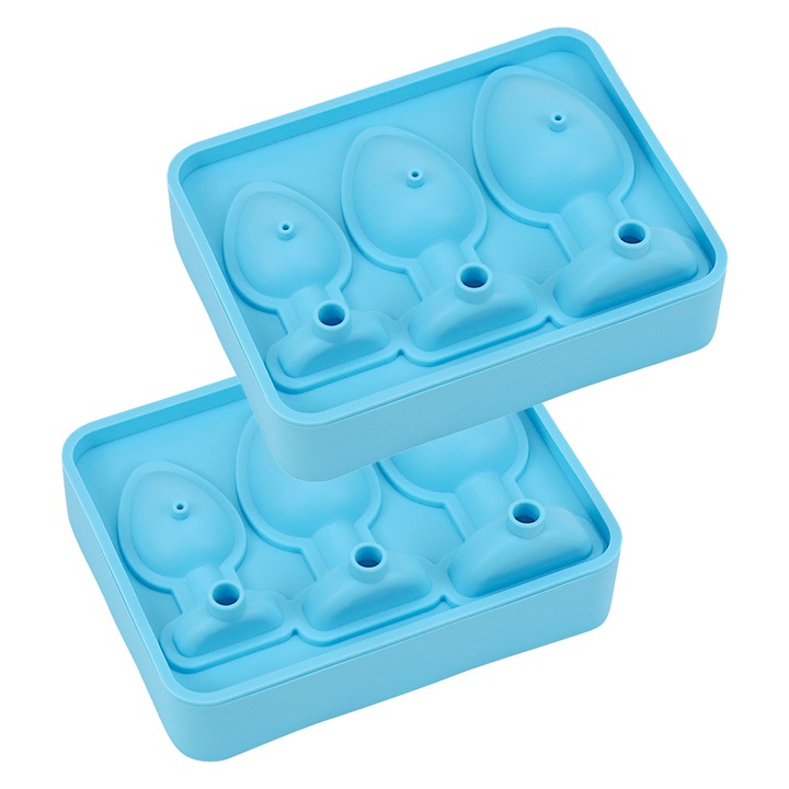 Jégkocka forma, Enforose, 2 db-os szett, 14.8x11.4x5cm