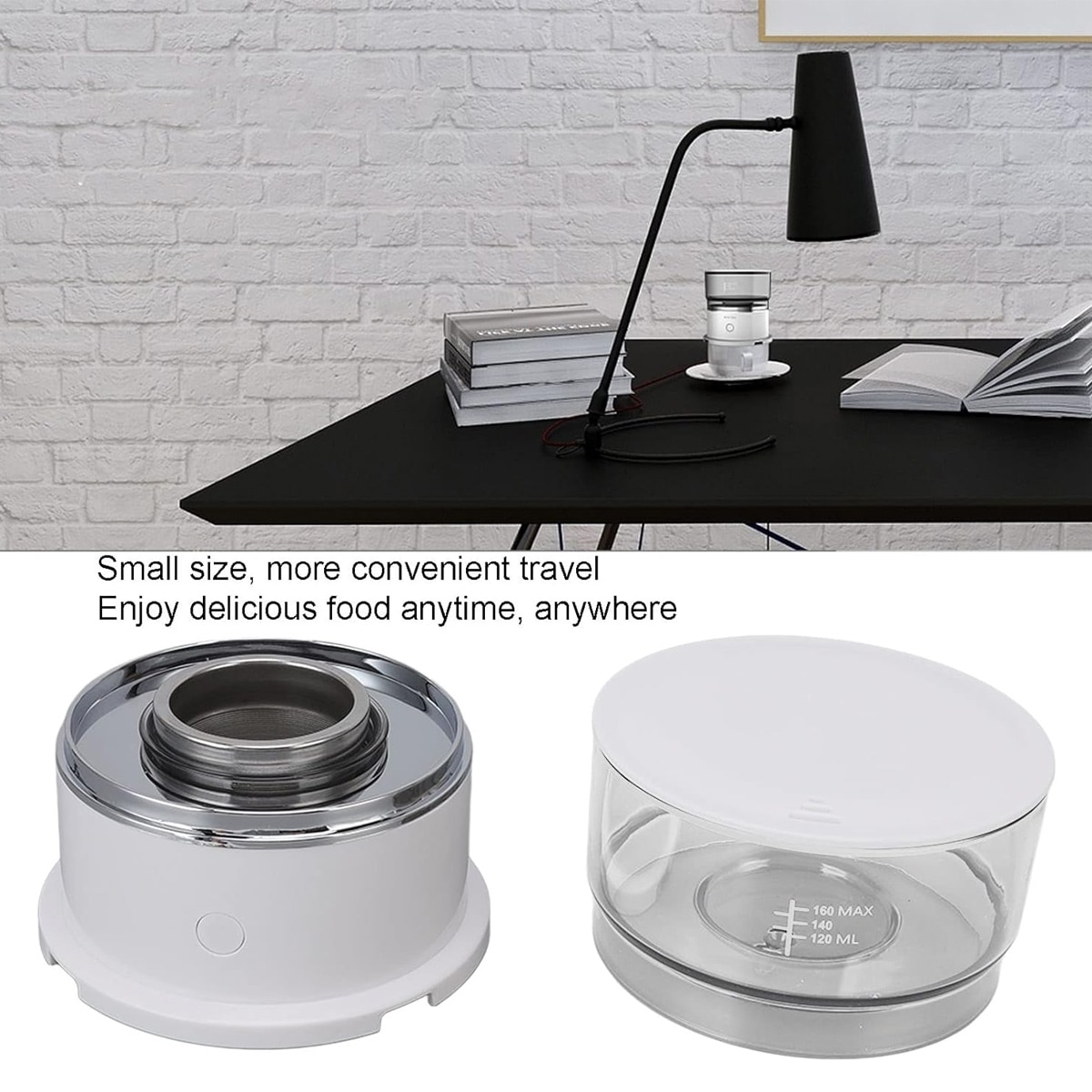 Cafetiera portabila din otel inoxidabil 304, sistem control temperatura, compacta, usoara