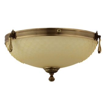 Plafoniera BUSSY LIGHTING 3062 39cm E14 3x60W metal,alama, finisaj bronz-antiq / sticla ananas Plafoniera BUSSY LIGHTING 3062 39cm E14 3x60W metal,alama, finisaj bronz-antiq / sticla ananas