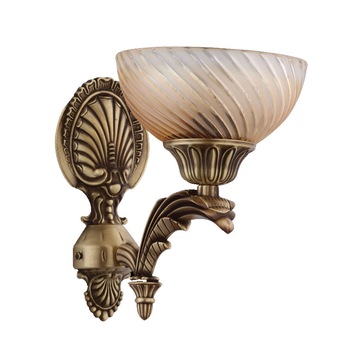 Aplica BUSSY LIGHTING 3044 1 brat E27 1x60W ,alama,metal, finisaj bronz-antiq / sticla-cristal Aplica BUSSY LIGHTING 3044 1 brat E27 1x60W ,alama,metal, finisaj bronz-antiq / sticla-cristal