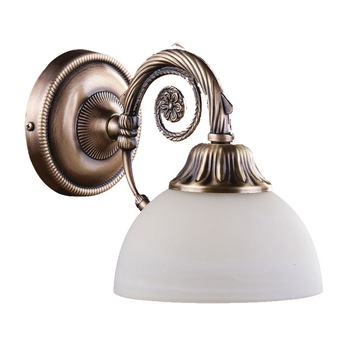 Aplica BUSSY LIGHTING 3087 1 brat E27 1x60W ,metal, finisaj bronz-antiq / sticla ananas Aplica BUSSY LIGHTING 3087 1 brat E27 1x60W ,metal, finisaj bronz-antiq / sticla ananas